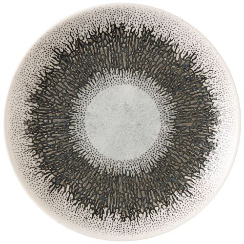 Churchill Piatto piano 16,5 cm Studio Prints Fusion Quartz Black