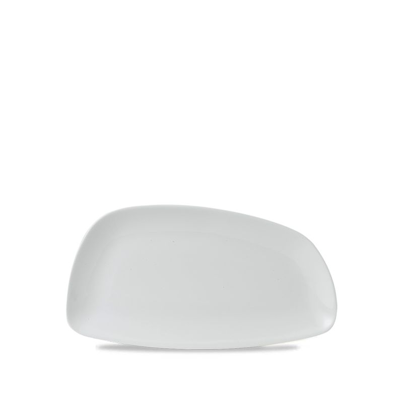 Churchill Piatto Geometrico 30 x 15,5 cm Bianco Chef's Plates