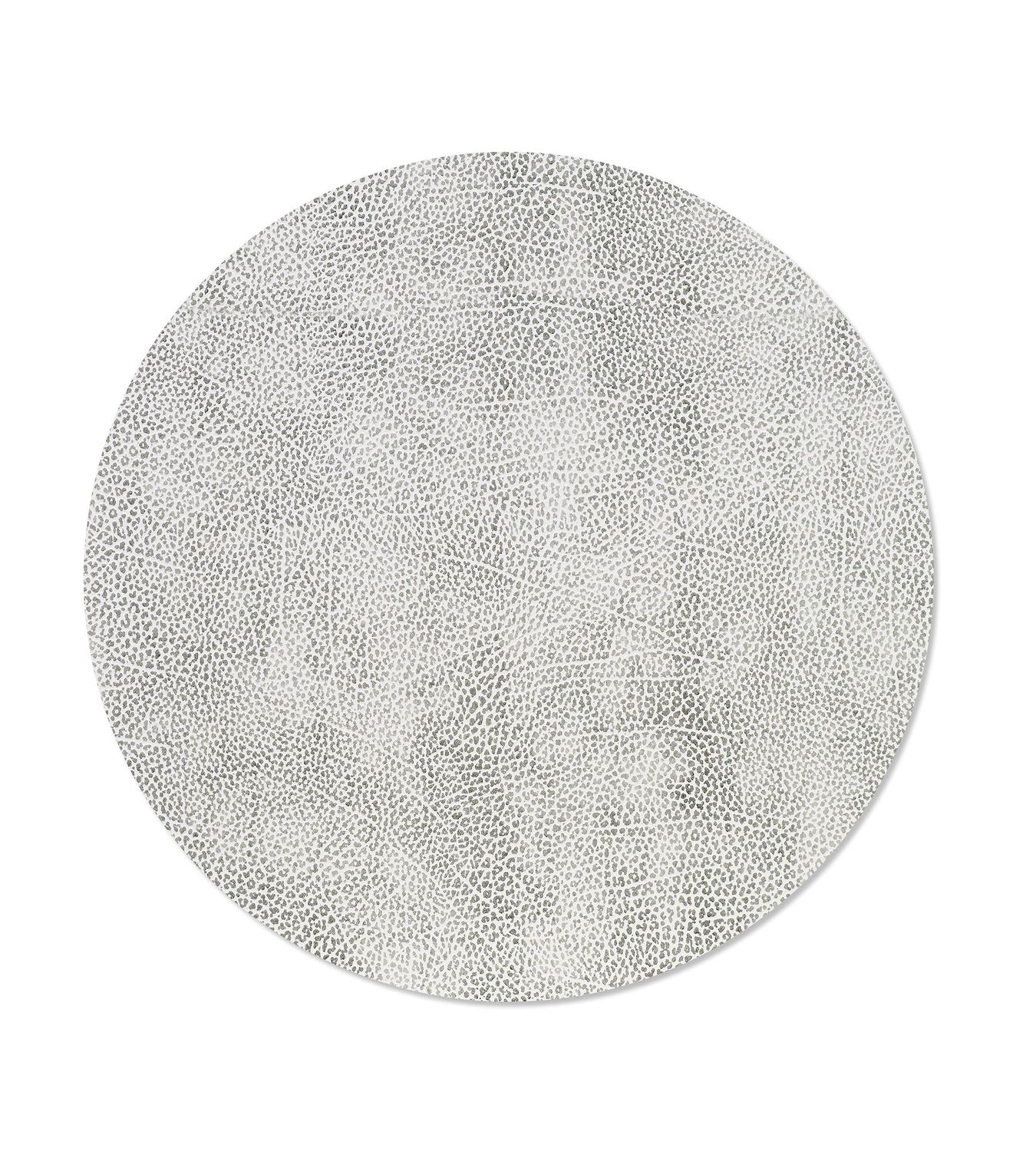 Lind DNA - Tovaglietta Hippo Circle White-Grey 40 cm
