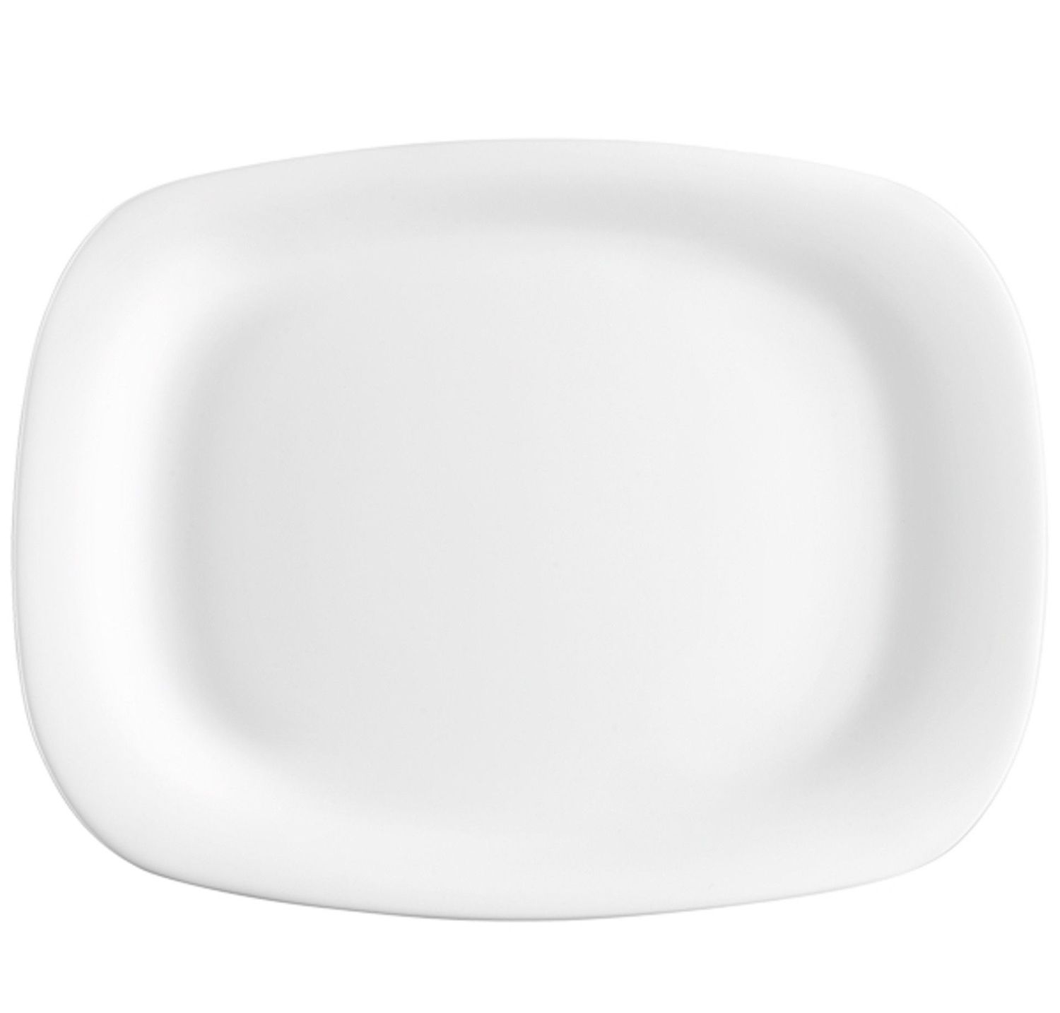 Bormioli Rocco - Piatto Rettangolare 33 x 24 cm Bianco Parma