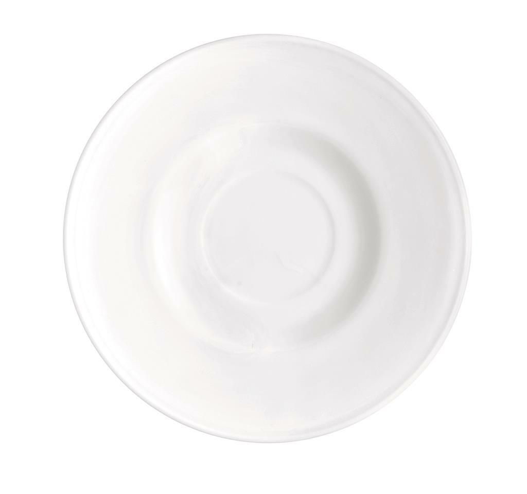 Bormioli Rocco - Piatto Tazza Cappuccino 145 mm Bianco Icon White