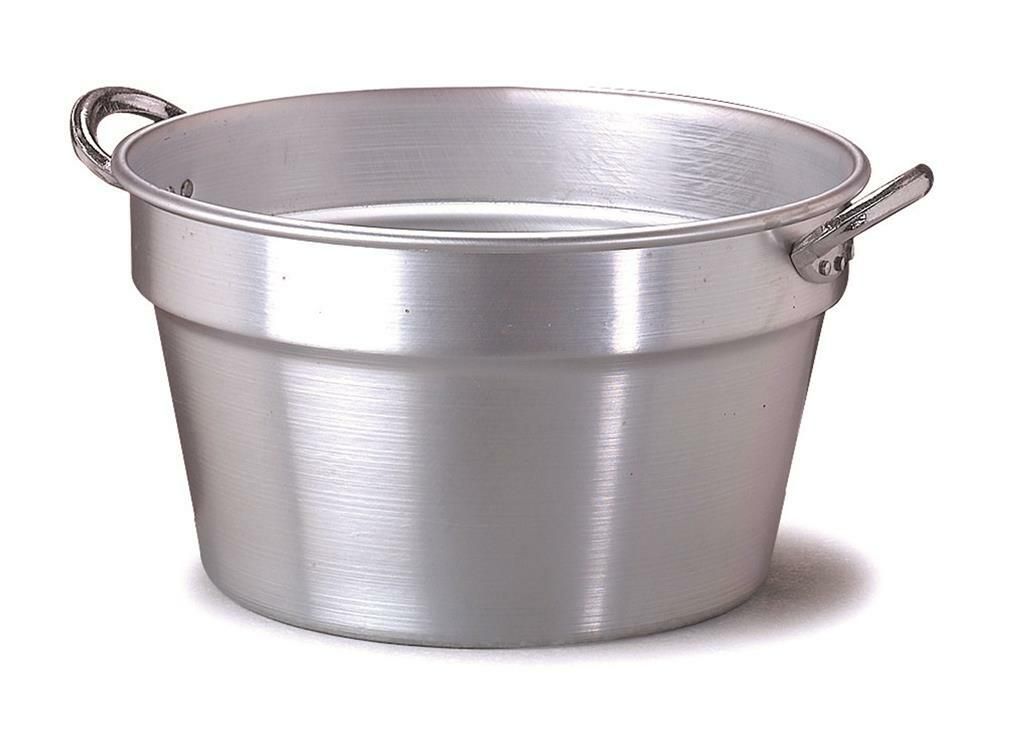 Agnelli - Paiolo 2 Manici 50 cm Sud - Alluminio - 2 mm