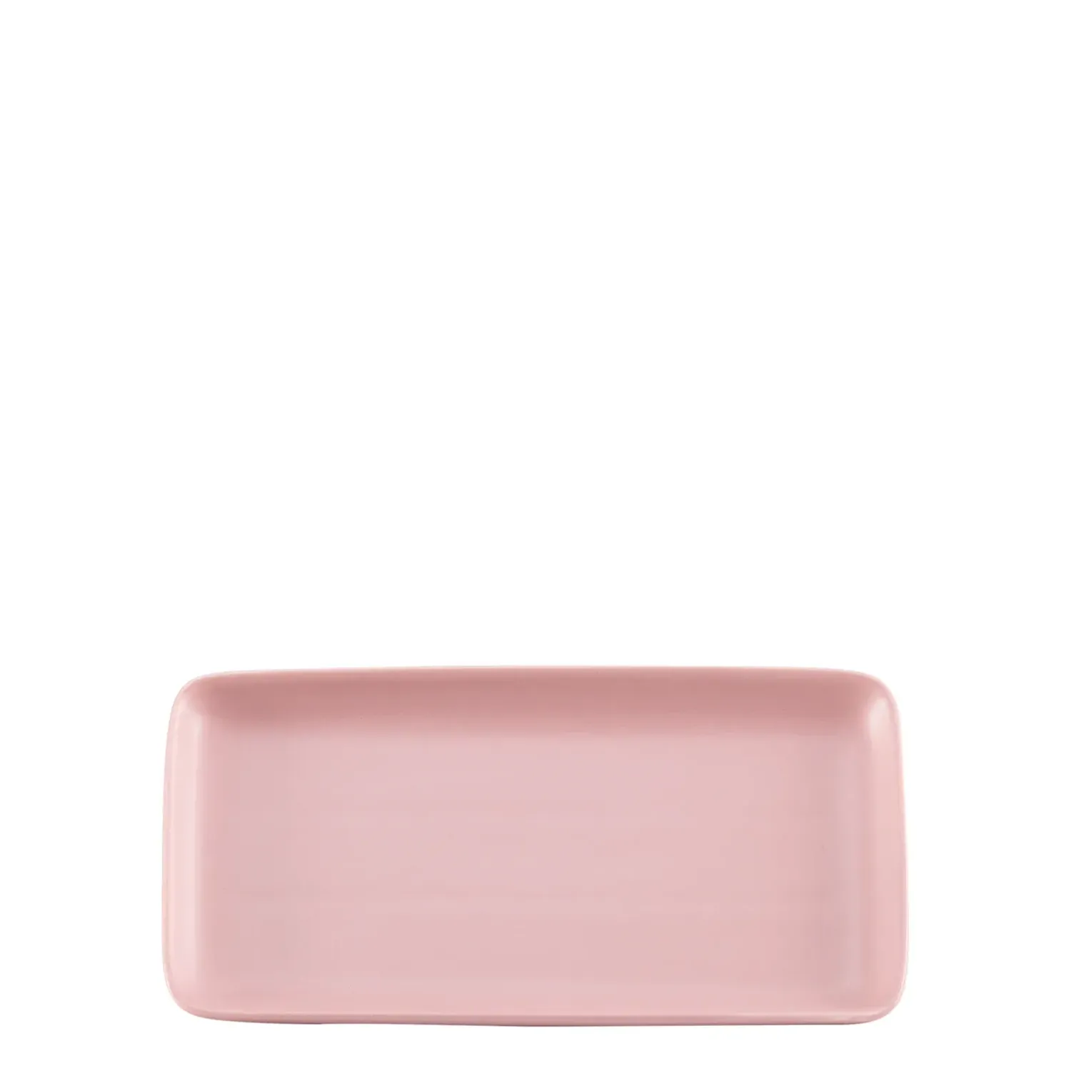 Piatto rettangolare 12,5 x 23 cm Levante Rosa - Zafferano