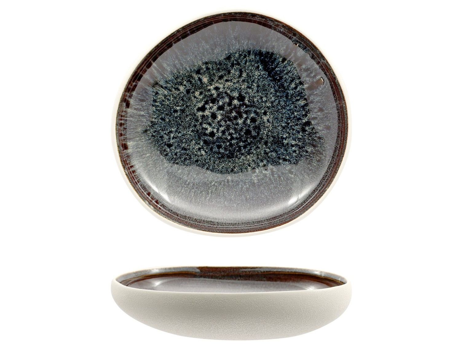 Feng - Piatto fondo 19,8 cm Genesys Evo Blu