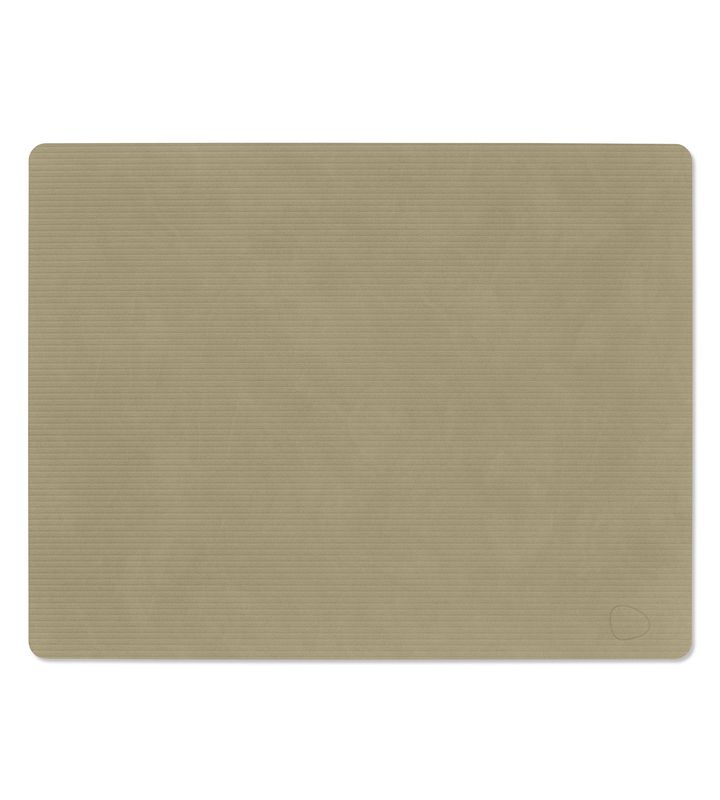 Lind DNA - Tovaglietta Corduroy Square Herbal Dust 35x45 cm