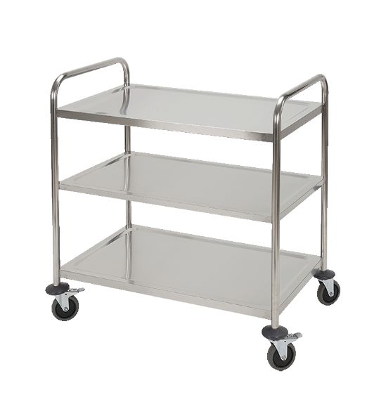 Carrello portavivande a 3 ripiani 86 x 54 cm - Horecatech