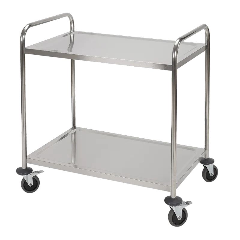 Carrello portavivande a 2 ripiani 86 x 54 cm - Horecatech