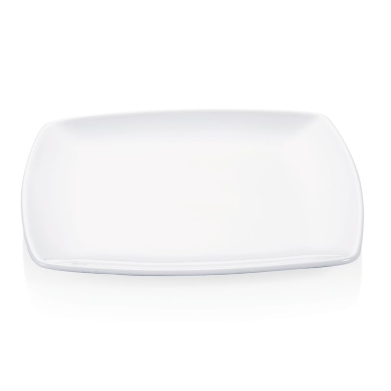 Tirolix - Piatto quadrato 21 x 21 cm Italia White