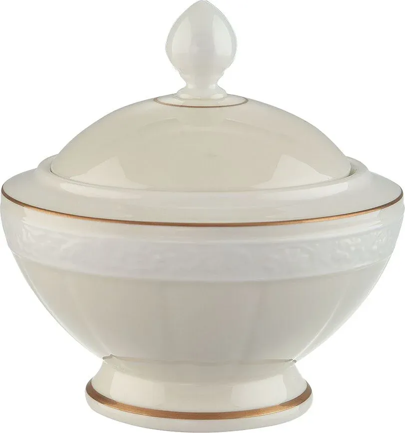 Villeroy &amp; Boch, Ivoire - Zuccheriera con coperchio 0,33 l