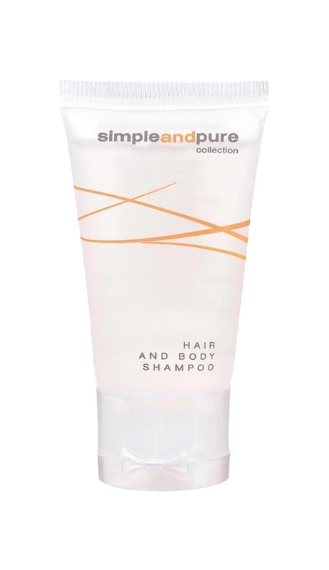 Tirolix - Shampoo per capelli e corpo 30 ml Simple and Pure