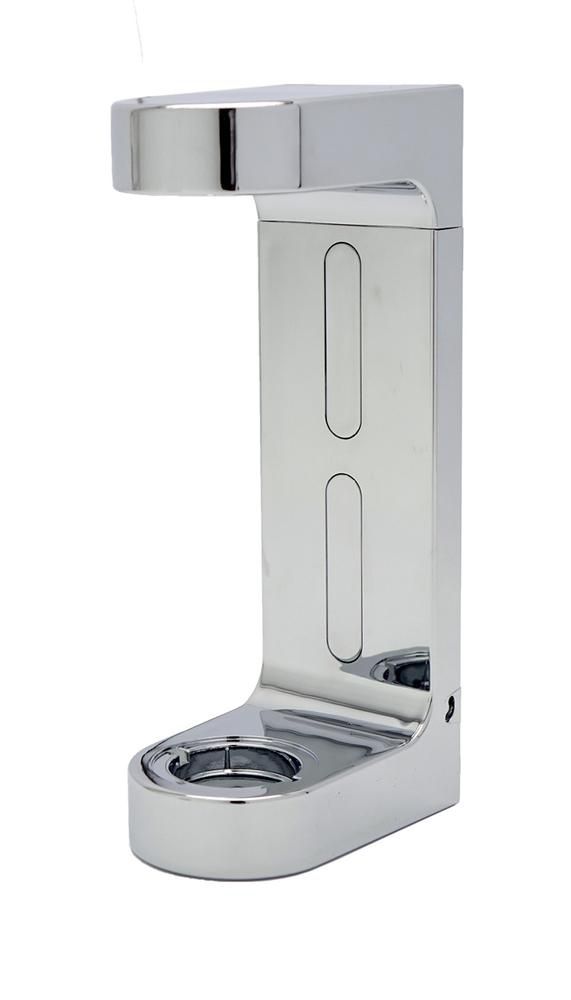 Tirolix - Dispenser portasapone a pressa Cromato