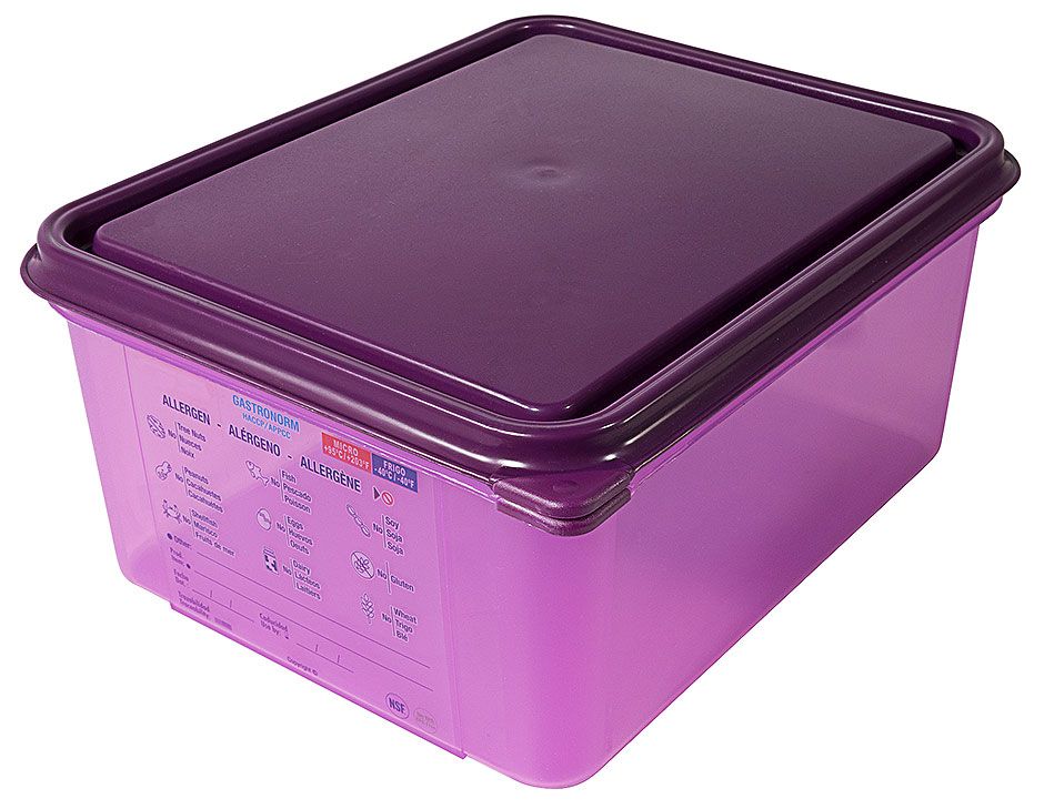 Contenitore per alimenti GN 1/2 allergenico - Contacto