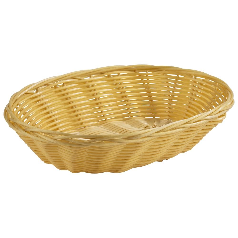 APS - Cesto pane ovale "Basic" 15 x 23 cm Beige Chiaro