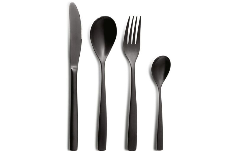 Comas - Set 24 posate Barcelona Negro