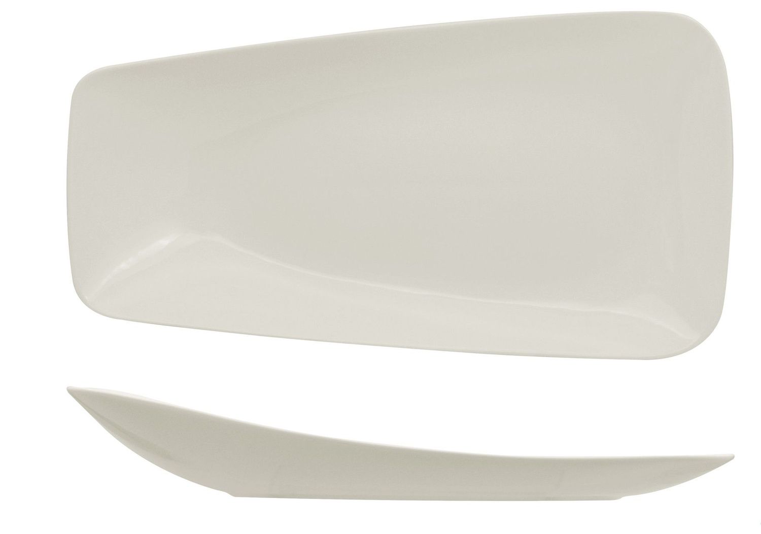 Ariane - Piatto piano asimmetrico 38 x 20,4 cm Vital Rectangle