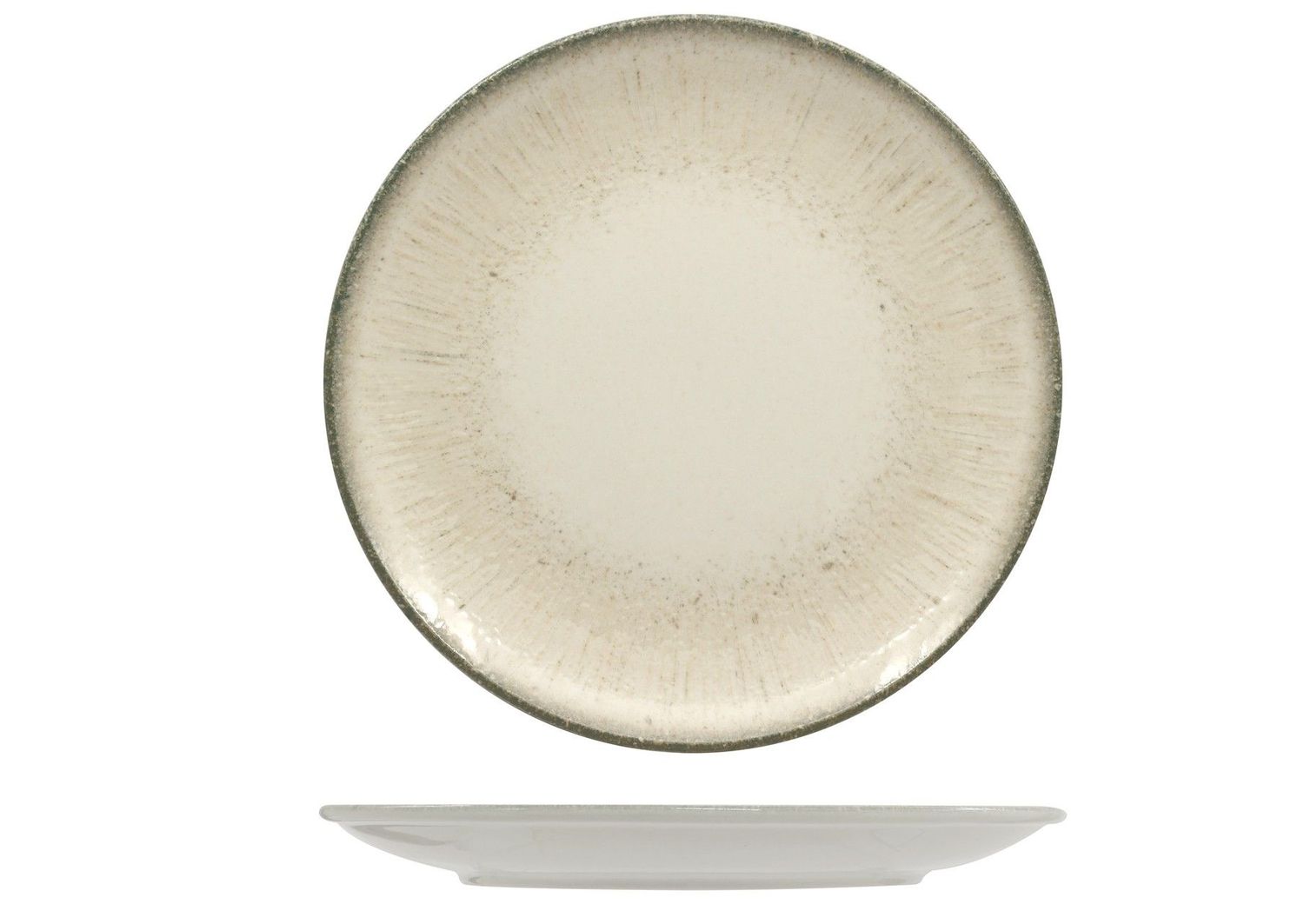 Ariane - Piatto piano 27 cm Grey Iris