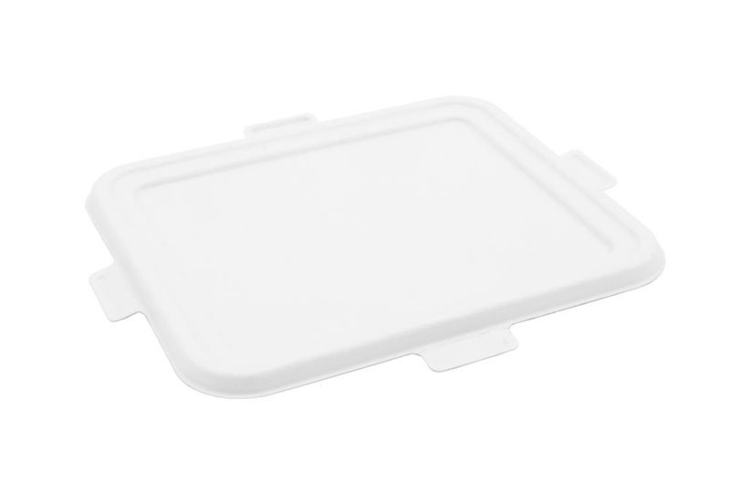 Byo - Coperchio vassoio per 3 scomparti in polpa 22,5 x 19,5 cm