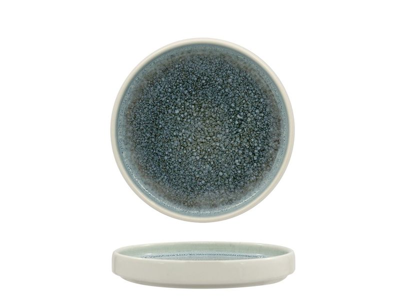 Sango Hospitality - Piattino basso impilabile 13 cm Caldera Grey