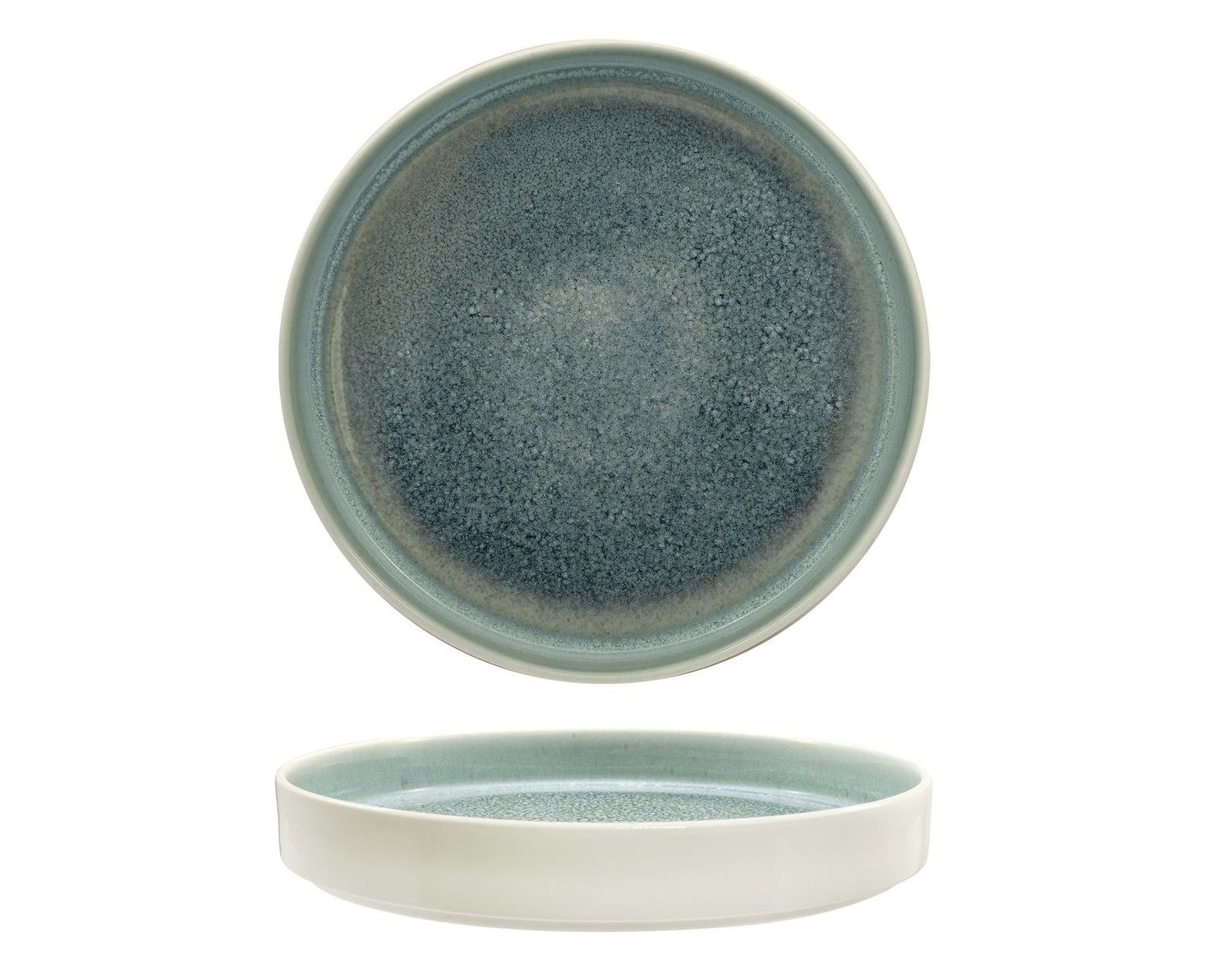 Sango Hospitality - Piatto piano impilabile 28 cm Caldera Grey