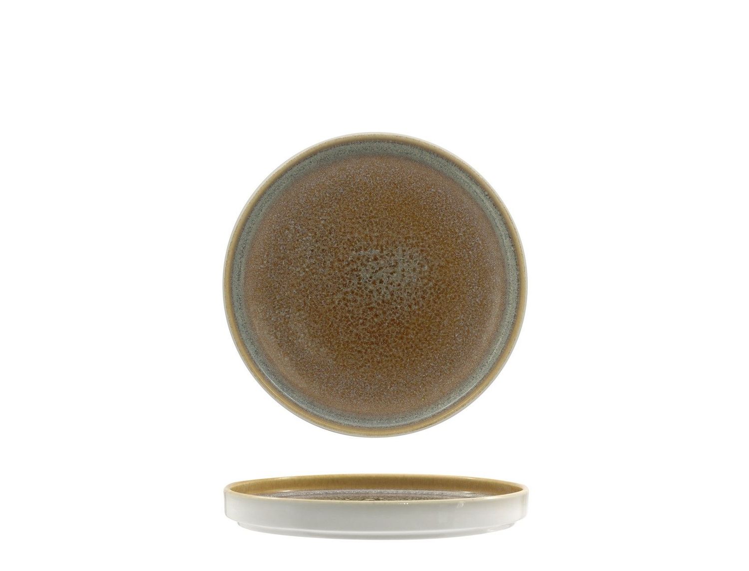 Sango Hospitality - Piatto piano impilabile 20 cm Caldera Yellow