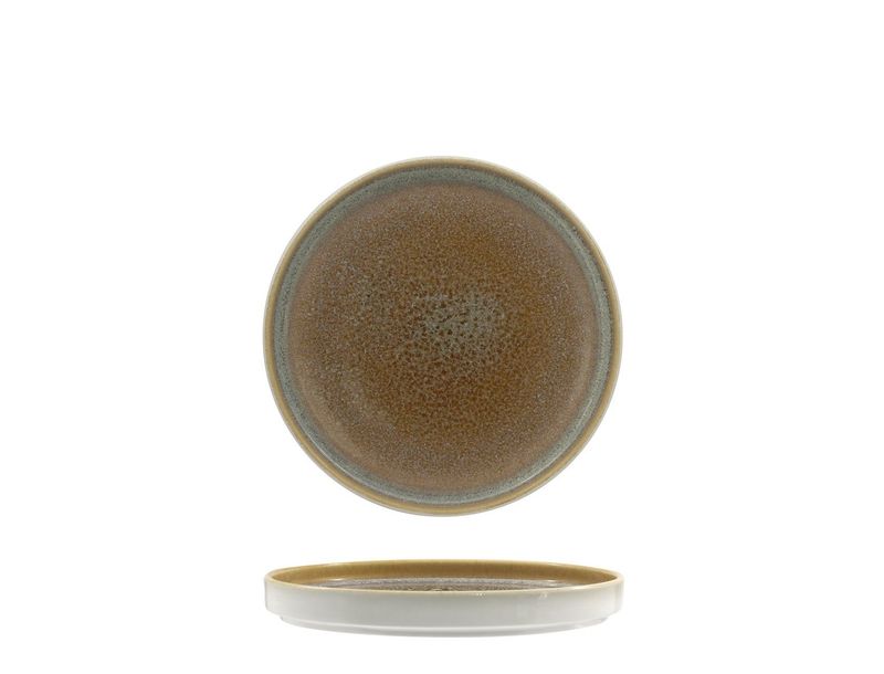 Sango Hospitality - Piatto piano impilabile 20 cm Caldera Yellow