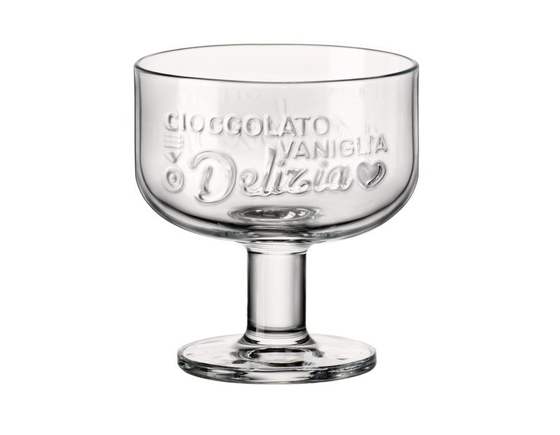 Bormioli Rocco - Coppa Dessert Trasparente 28 cl Graphica