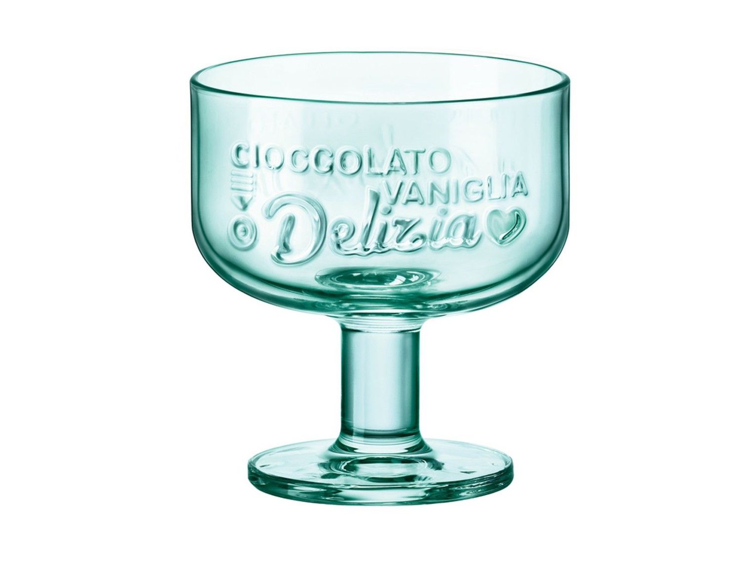 Bormioli Rocco - Coppa Dessert Verde 28 cl Graphica