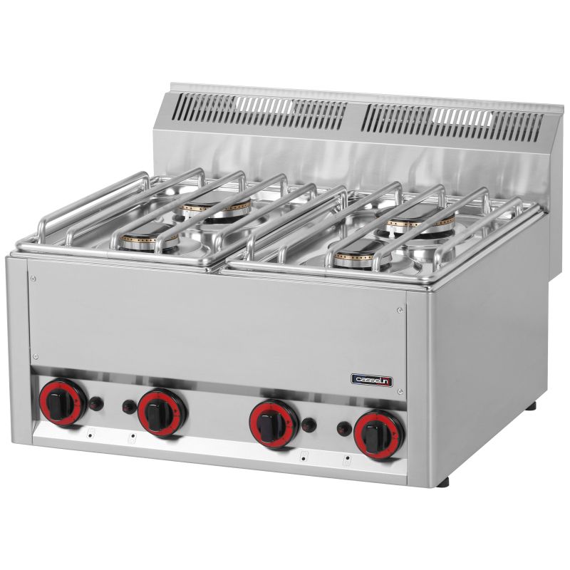 Casselin - Fornello a gas Top 4 fuochi P66