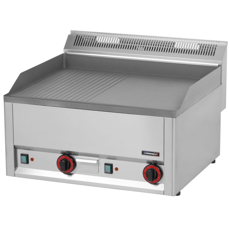 Casselin - Fry top ghisa rigato-liscio 66