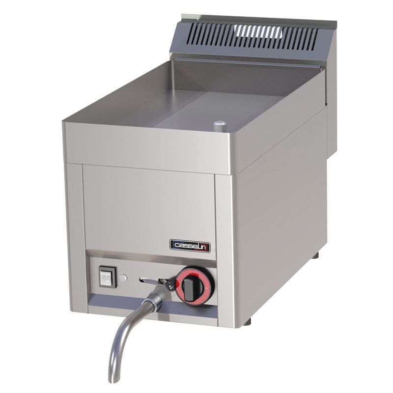 Casselin - Brasiera elettrica 6 l con valvola di scarico 33