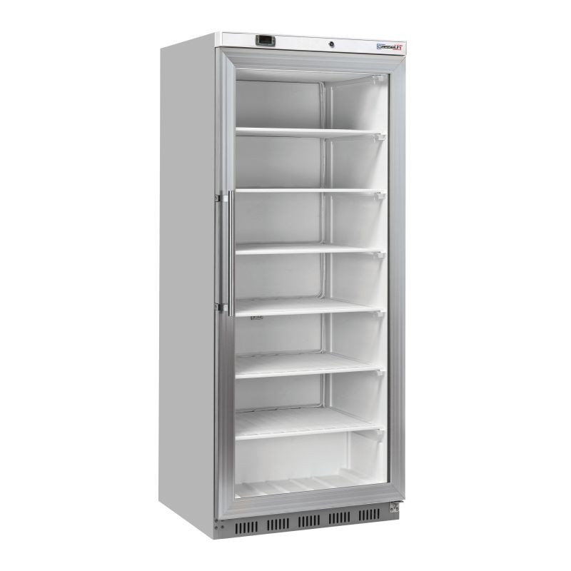 Casselin - Armadio negativo vetro 600 l Acciaio inox