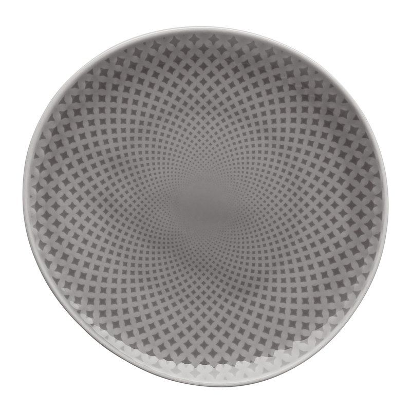 Rosenthal - Piatto piano 22 cm Junto Pearl Grigio