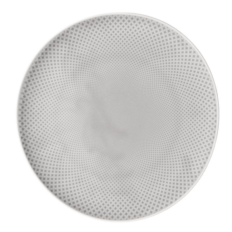 Rosenthal - Piatto piano 31,5 cm Junto Pearl Grigio