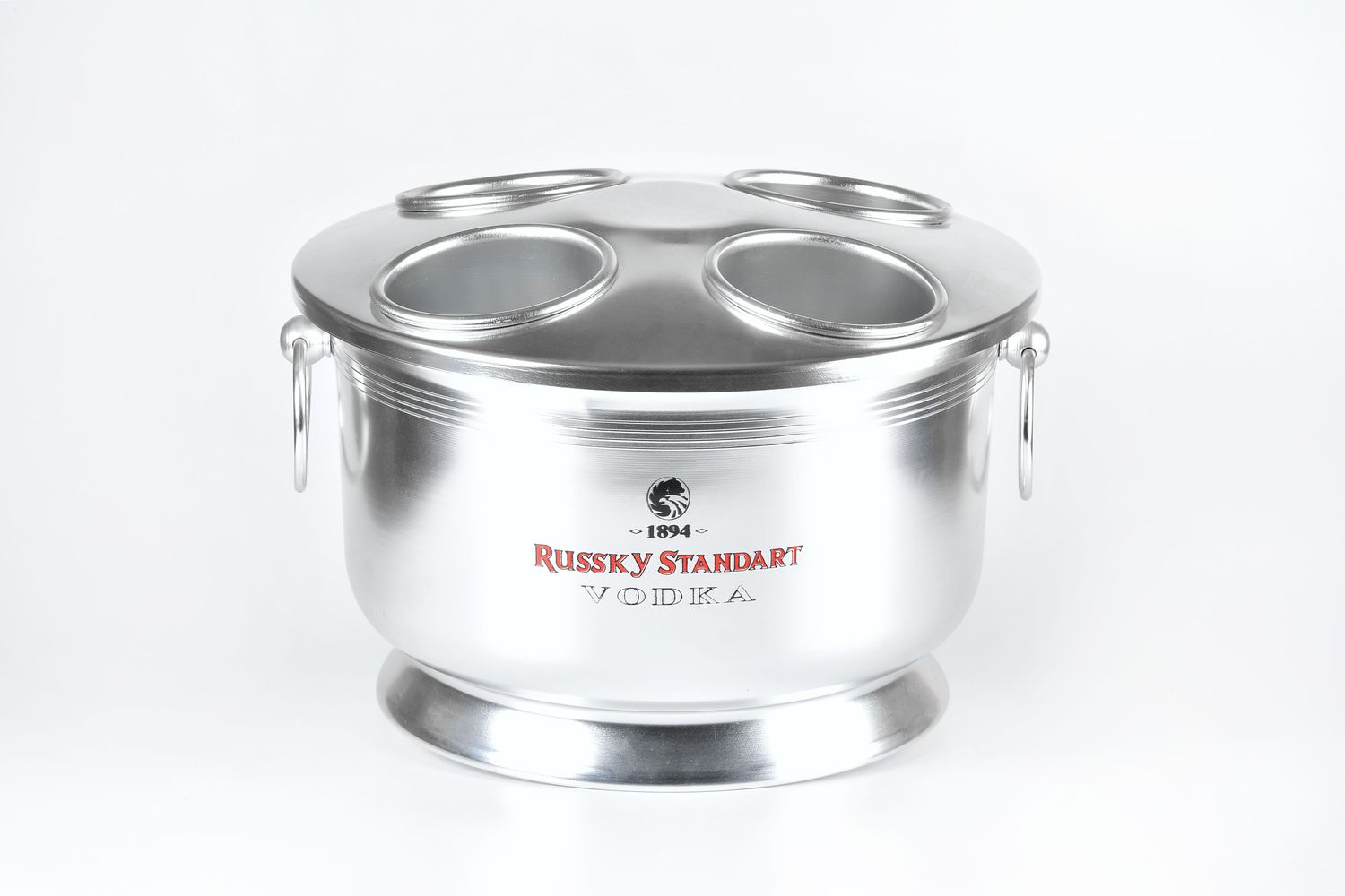 Spumantiera in alluminio ossidata 4 bottiglie - Tirolix