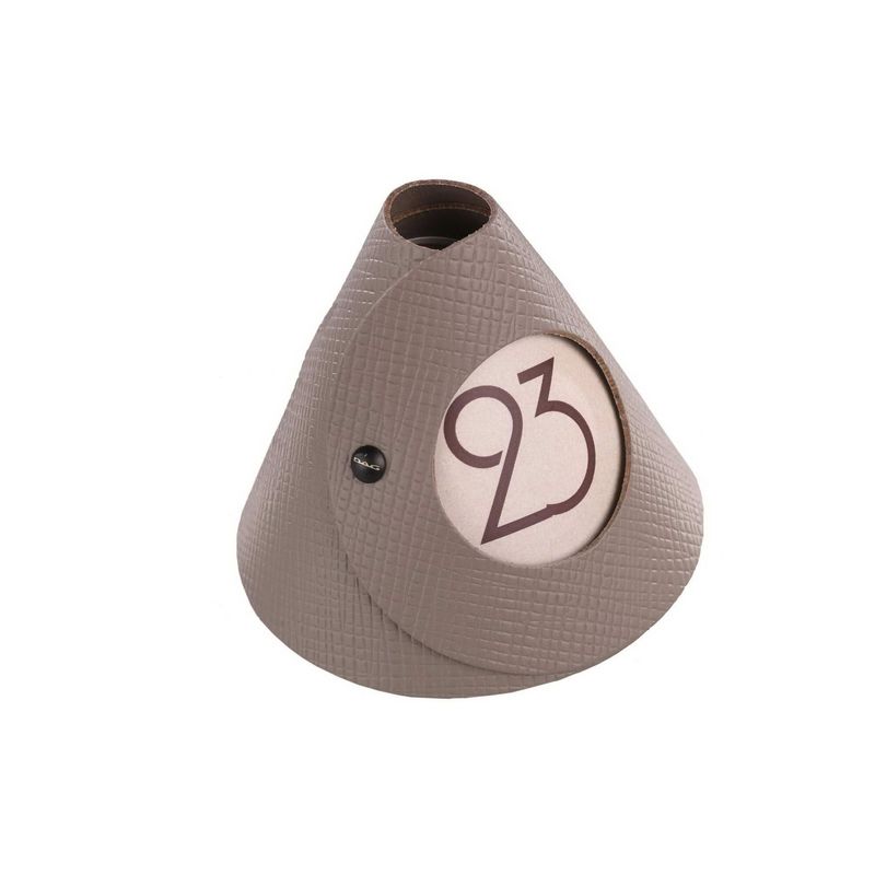 Dag Style - Segna tavolo bifacciali Cone Chef 7 x 7,5 cm Tortora