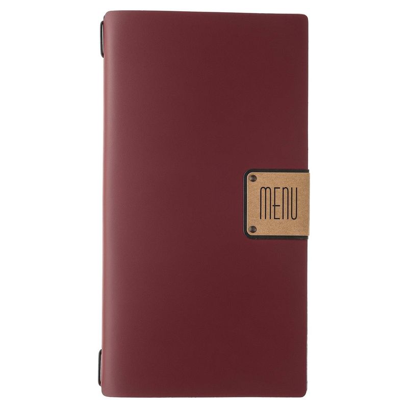 Dag Style - Menu Portofino A4 Slim 17,4 x 31,8 cm Bordeaux