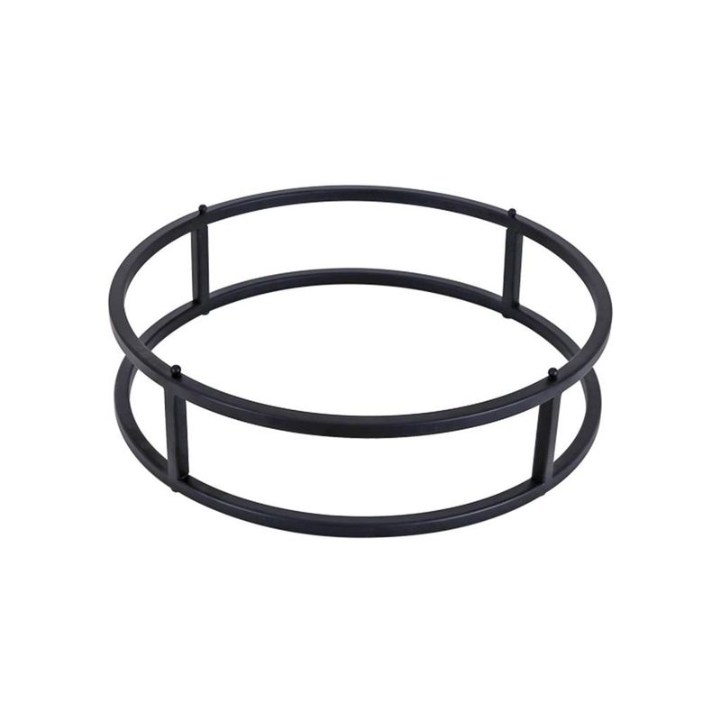 Stand Buffet Tondo 32,5 cm Bliss Nero - Tirolix