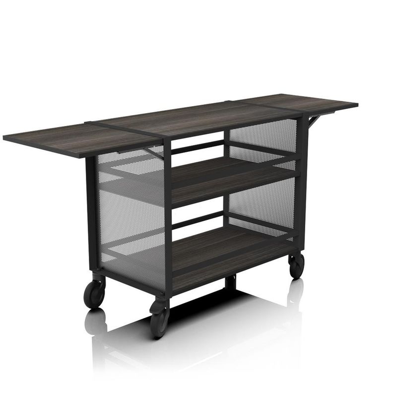 Abert - Carrello a 2 ripiani 90x50 cm