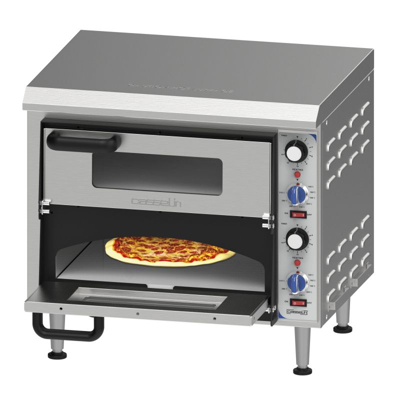 Casselin - Forno elettrico per pizza 2 x 35 cm