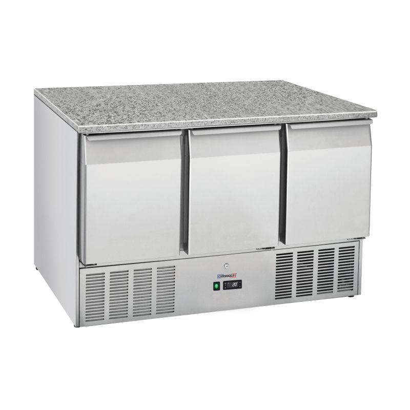 Casselin - Tavolo refrigerato 3 porte GN 1/1 Granito