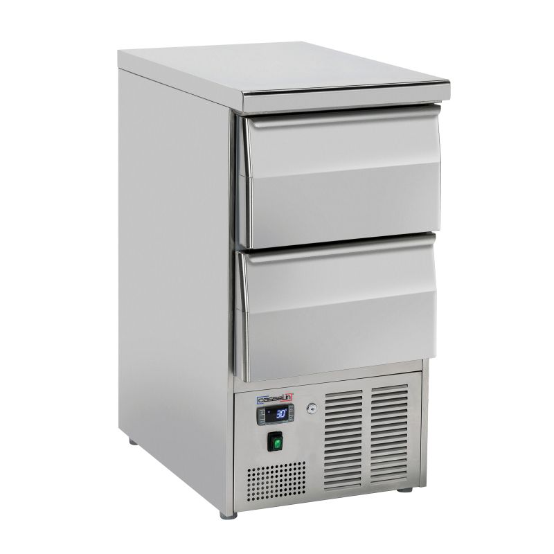 Casselin - Saladette 2 cassetti GN 1/1