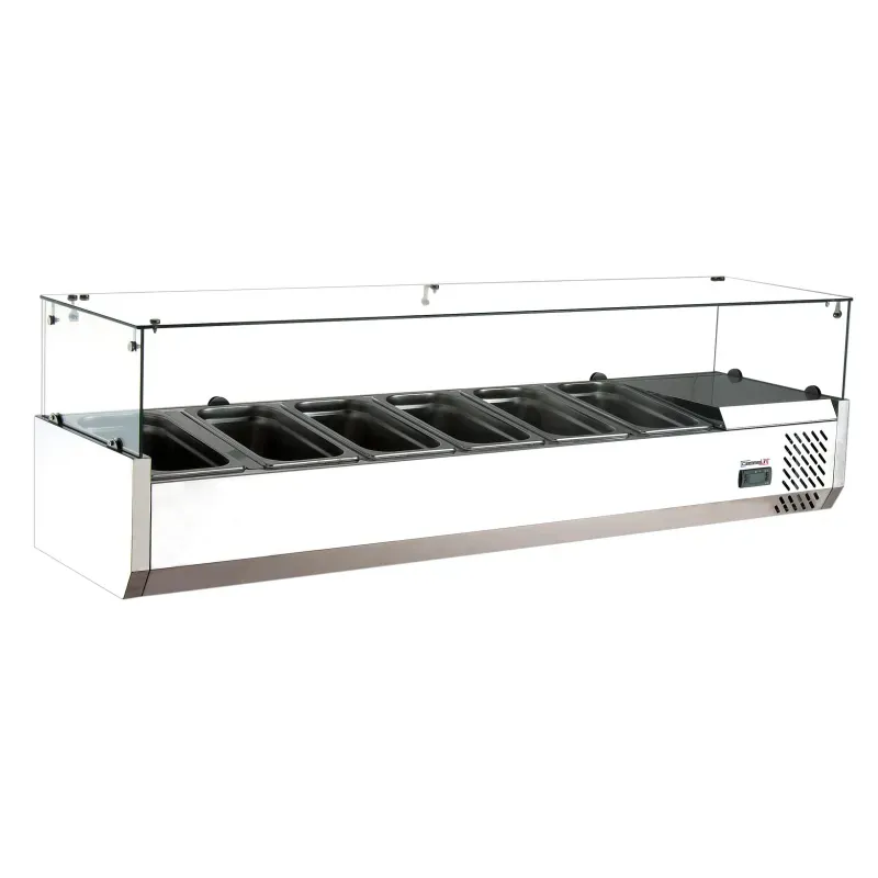 Casselin - Saladette da banco 6 x GN 1/3