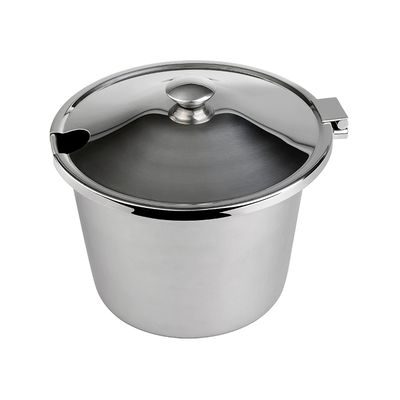 Yegam - Zuppiera per zuppa con coperchio a molla 4,2 l