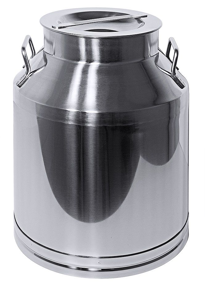 Zangola per latte con coperchio 25 l - Contacto