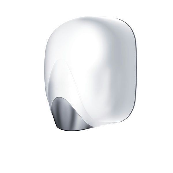 Zefiro Asciugamani no resistenza lama d’aria alluminio bianco – Medial