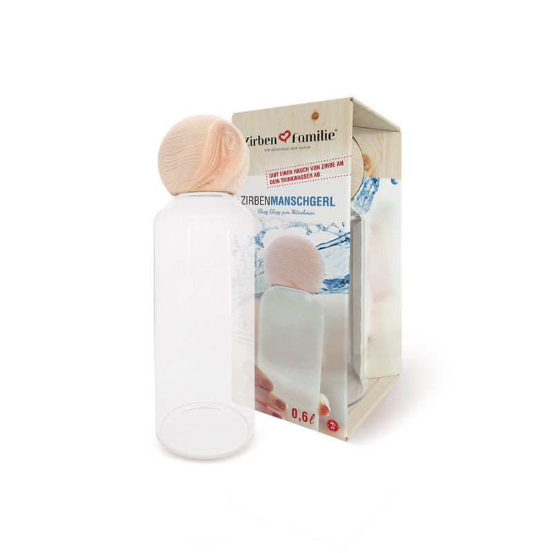 Zirbenfamilie - Bottiglia originale Cirmolo 0,6 litri | 600 ml