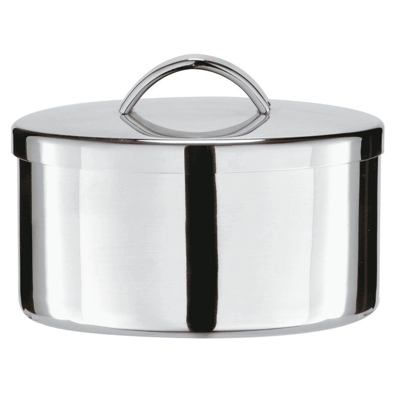 Zuccheriera con coperchio 9,5 x 7 cm 662-663 - Arthur Krupp