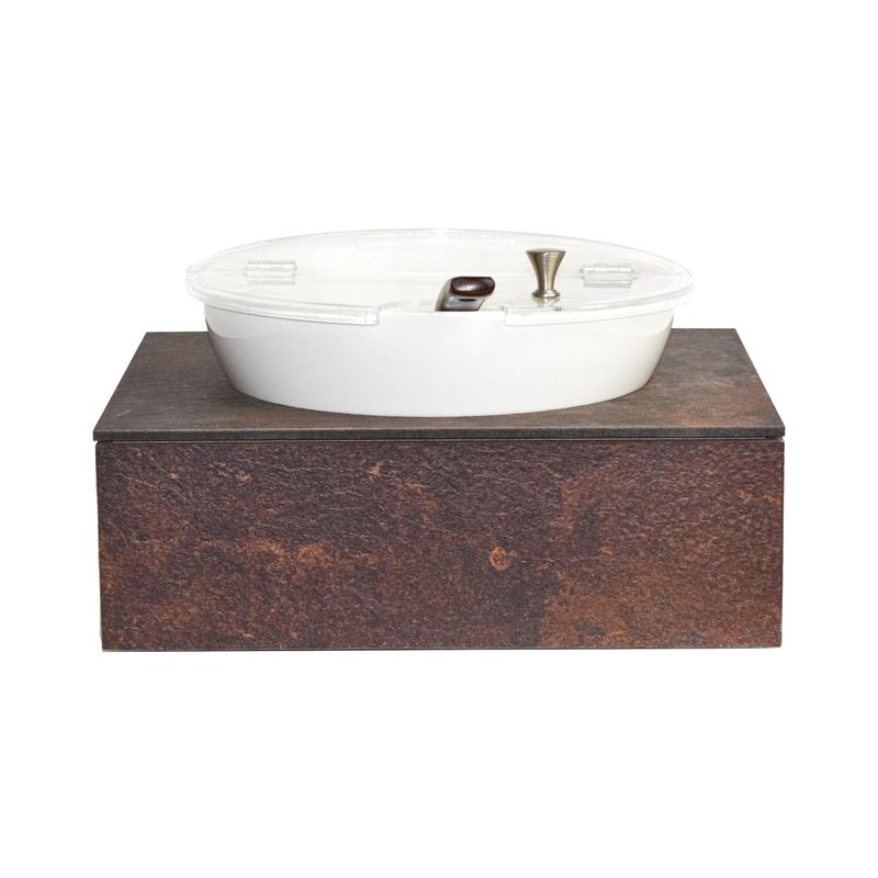 Yegam - Espositore refrigerato con cucchiaio in ruggine GN 1/2 T-Collection