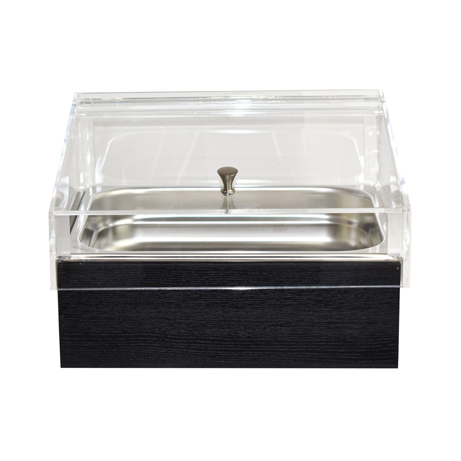 Yegam - Espositore Refrigerato con Vascha GN 1/2 Nero T-Collection