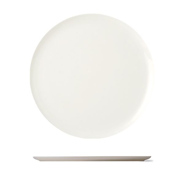 Yegam - Piatto pizza 32 cm China White